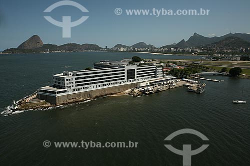  Subject: Aerial view of Escola Naval (Naval Academy) / Place: Rio de Janeiro city - Rio de Janeiro state (RJ) - Brazil / Date: 09/2011 