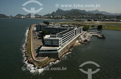  Subject: Aerial view of Escola Naval (Naval Academy) / Place: Rio de Janeiro city - Rio de Janeiro state (RJ) - Brazil / Date: 09/2011 