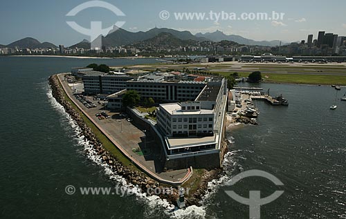  Subject: Aerial view of Escola Naval (Naval Academy) / Place: Rio de Janeiro city - Rio de Janeiro state (RJ) - Brazil / Date: 09/2011 