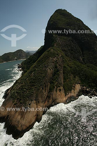  Subject: Aerial view of Sugar Loaf / Place: Urca neighborhood - Rio de Janeiro city - Rio de Janeiro state (RJ) - Brazil / Date: 09/2011 