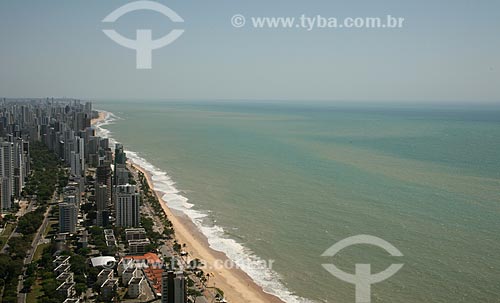  Subject: Aerial view of Boa Viagem Beach / Place: Recife city - Pernambuco state (PE) - Brazil / Date: 10/2011 