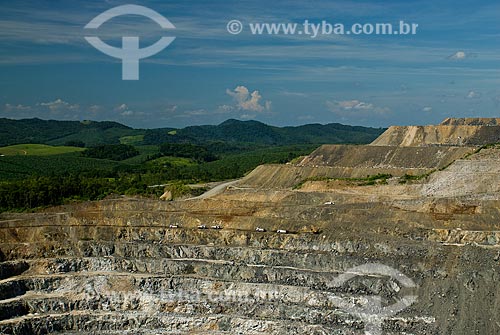  Subject: Phosphate Mine in Ribeira Valley / Place: Cajati city - São Paulo state (SP) - Brazil / Date: 02/2009 