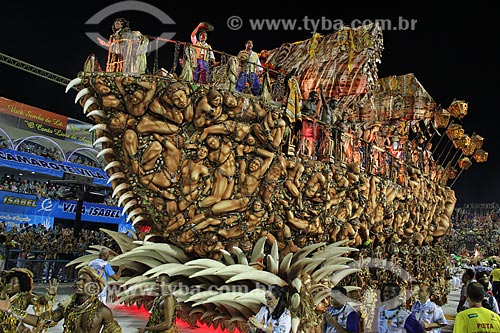  Subject: Parade of Beija Flor Samba School / Place: Rio de Janeiro city - Rio de Janeiro state (RJ) - Brazil / Date: 02/2012 