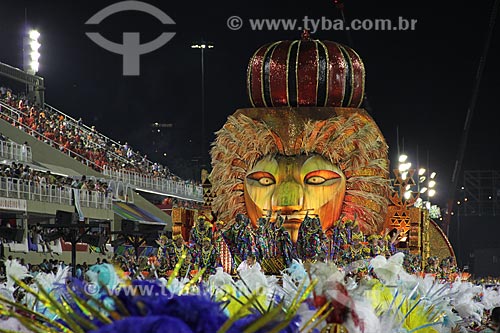  Subject: Parade of Unidos de Vila Isabel Samba School / Place: Rio de Janeiro city - Rio de Janeiro state (RJ) - Brazil / Date: 02/2012 