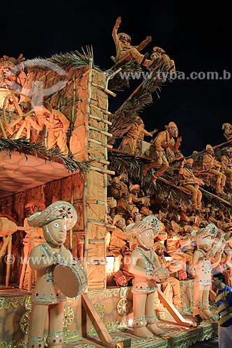  Subject: Parade of Unidos da Tijuca Samba School / Place: Rio de Janeiro city - Rio de Janeiro state (RJ) - Brazil / Date: 02/2012 