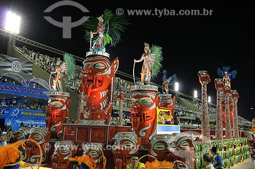  Subject: Parade of Unidos da Tijuca Samba School / Place: Rio de Janeiro city - Rio de Janeiro state (RJ) - Brazil / Date: 02/2012 