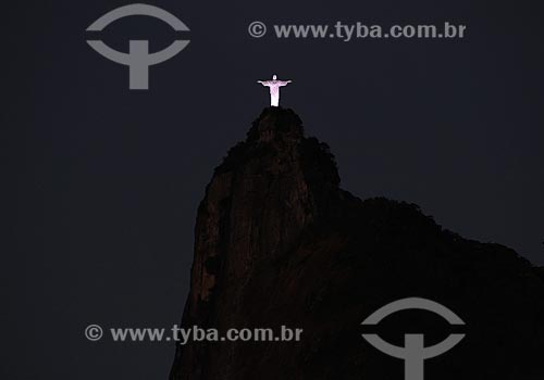  Subject:  View of Christ the Redeemer / Place: Rio de Janeiro city - Rio de Janeiro state (RJ) - Brazil / Date: 02/2012 