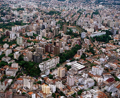  Subject: Aerial view of Porto Alegre / Place: Porto Alegre city - Rio Grande do Sul state (RS) - Brazil / Date: 05/2008 