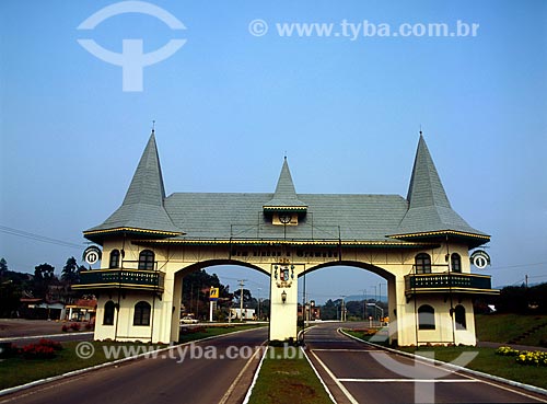  Subject: Gramado Portico  / Place: Gramado city - Rio Grande do Sul state (RS) - Brazil / Date: 01/2009 