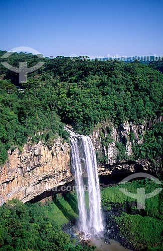  Subject: View of the Caracol Waterfall / Place: Canela city - Rio Grande do Sul state (RS) - Brazil / Date: 03/2009 