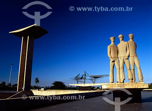  Subject: Monument to the dead of World War II / Place: Rio de Janeiro city - Rio de Janeiro state (RJ) - Brazil / Date: 04/2009 