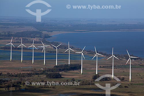  Subject: Aerial view of Osorio Wind Farm / Place: Osorio city - Rio Grande do Sul state (RS) - Brazil / Date: 09/2011 