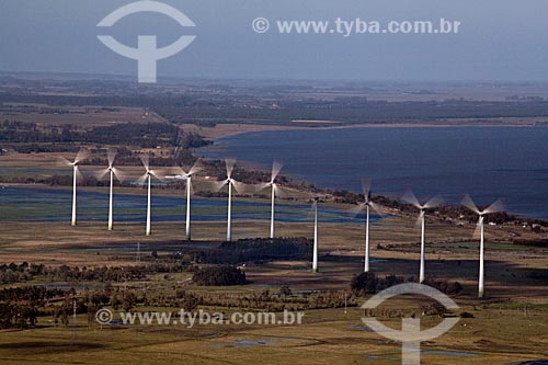  Subject: Aerial view of Osorio Wind Farm / Place: Osorio city - Rio Grande do Sul state (RS) - Brazil / Date: 09/2011 