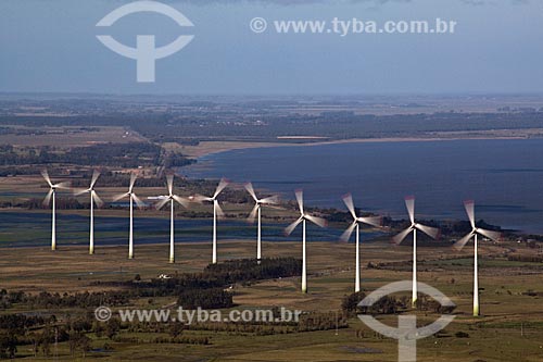  Subject: Aerial view of Osorio Wind Farm / Place: Osorio city - Rio Grande do Sul state (RS) - Brazil / Date: 09/2011 