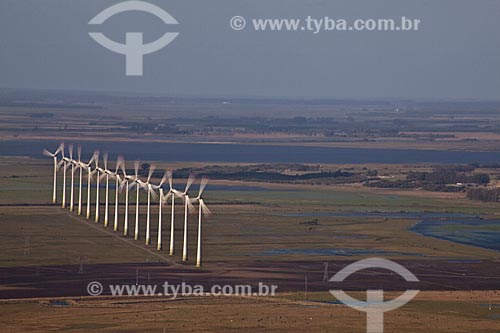  Subject: Aerial view of Osorio Wind Farm / Place: Osorio city - Rio Grande do Sul state (RS) - Brazil / Date: 09/2011 