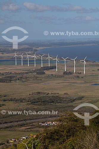 Subject: Aerial view of Osorio Wind Farm / Place: Osorio city - Rio Grande do Sul state (RS) - Brazil / Date: 09/2011 