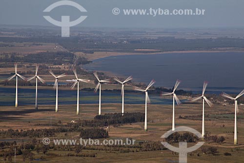  Subject: Aerial view of Osorio Wind Farm / Place: Osorio city - Rio Grande do Sul state (RS) - Brazil / Date: 09/2011 