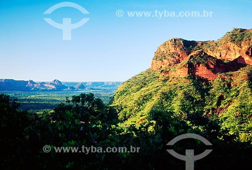  Subject: View of Petrovina Mountain / Place: Rondonopolis city - Mato Grosso state (MT) - Brazil / Date: 09/2007 