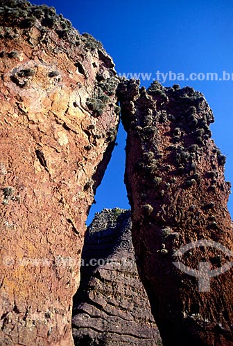  Subject: Sandstone formation of the Vila Velha State Park / Place: Ponta Grossa city - Parana state (PR) - Brazil / Date: 03/2010 