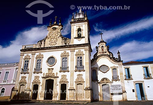  Subject: Facade of Nossa Senhora do Carmo Church / Place: Joao Pessoa city - Paraiba state (PB) - Brazil / Date: 05/2008 