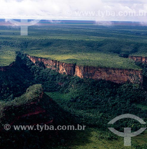 Subject: View of the Penitent Mountain  / Place: Balsas city - Maranhao state (MA) - Brazil / Date: 01/2008 