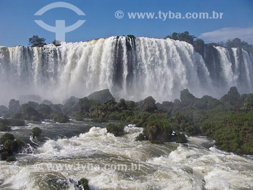  Subject: View of Iguassu Waterfalls / Place: Foz do Iguacu city - Parana state (PR) - Brazil / Date: 06/2010 