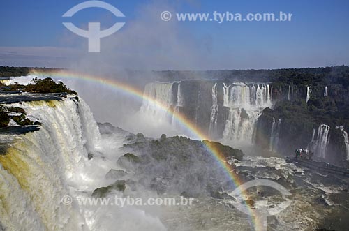  Subject: View of Iguassu Waterfalls / Place: Foz do Iguacu city - Parana state (PR) - Brazil / Date: 06/2010 