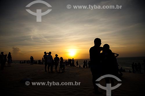  Subject: Tourists on Duna do Por do Sol (Dune) / Place: Jijoca de Jericoacoara city - Ceara state (CE) - Brazil / Date: 11/2011 