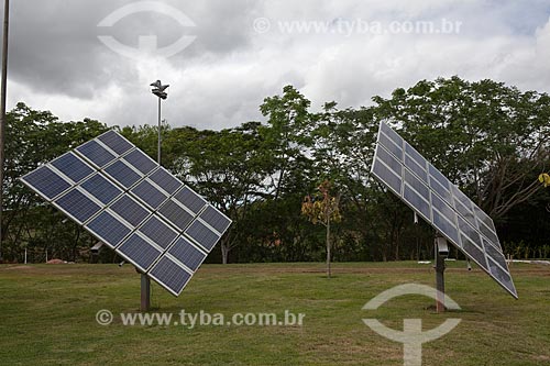  Subject: Photovoltaic panels in the UTE Norte Fluminense / Place: Macae city - Rio de Janeiro state (RJ) - Brazil / Date: 10/2011 