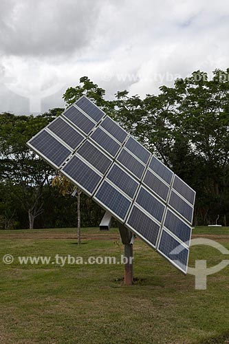  Subject: Photovoltaic panels in the UTE Norte Fluminense / Place: Macae city - Rio de Janeiro state (RJ) - Brazil / Date: 10/2011 