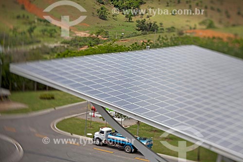  Subject: Photovoltaic panels in the UTE Norte Fluminense / Place: Macae city - Rio de Janeiro state (RJ) - Brazil / Date: 10/2011 