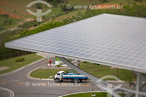  Subject: Photovoltaic panels in the UTE Norte Fluminense / Place: Macae city - Rio de Janeiro state (RJ) - Brazil / Date: 10/2011 