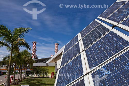  Subject: Photovoltaic panels in the UTE Norte Fluminense / Place: Macae city - Rio de Janeiro state (RJ) - Brazil / Date: 10/2011 