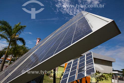  Subject: Photovoltaic panels in the UTE Norte Fluminense / Place: Macae city - Rio de Janeiro state (RJ) - Brazil / Date: 10/2011 