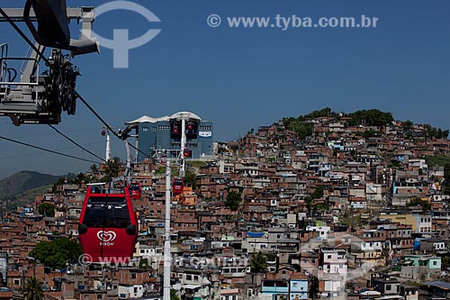  Subject: Cable car trams of Complexo do Alemao  / Place: Rio de Janeiro city - Rio de Janeiro state (RJ) - Brazil / Date: 02/2012 