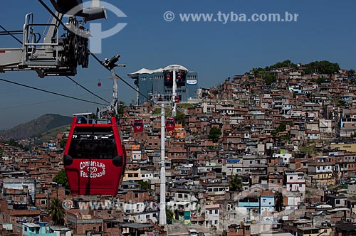  Subject: Cable car trams of Complexo do Alemao  / Place: Rio de Janeiro city - Rio de Janeiro state (RJ) - Brazil / Date: 02/2012 