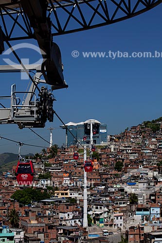  Subject: Cable car trams of Complexo do Alemao  / Place: Rio de Janeiro city - Rio de Janeiro state (RJ) - Brazil / Date: 02/2012 