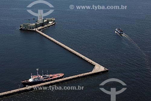  Subject:  View of the Fiscal Island / Place: Rio de Janeiro city - Rio de Janeiro state (RJ) - Brazil / Date: 03/2012 