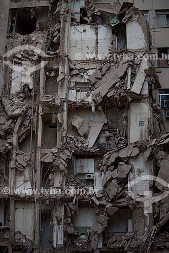  Subject: Rubble of buildings that collapsed in the May 13 street / Place: City center - Rio de Janeiro city - Rio de Janeiro state (RJ) - Brazil / Date: 01/2012 