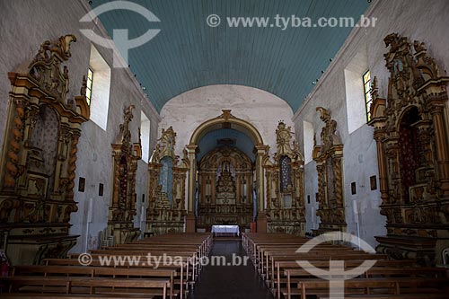  Subject: Inside of the Nossa Senhora da Conceicao de Viamao Church with his high altar in the background / Place: Viamao city - Rio Grande do Sul state (RS) - Brazil / Date: 02/2012 