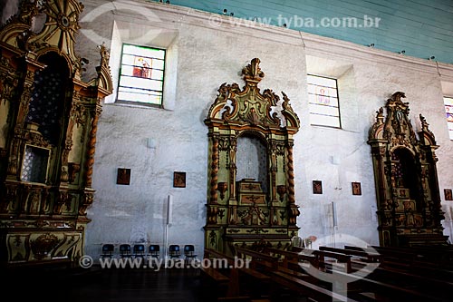  Subject: View of the side altars of Nossa Senhora da Conceicao de Viamao Church / Place: Viamao city - Rio Grande do Sul state (RS) - Brazil / Date: 02/2012 