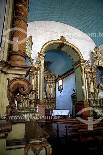  Subject: Inside of the Nossa Senhora da Conceicao de Viamao Church with his high altar in the background / Place: Viamao city - Rio Grande do Sul state (RS) - Brazil / Date: 02/2012 