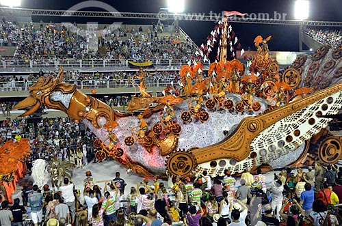  Subject: Parade of Academicos do Salgueiro Samba School - Floats - Plot in 2012 - White and Incarnate Cordel  / Place: Rio de Janeiro city - Rio de Janeiro state (RJ) - Brazil / Date: 02/2012 