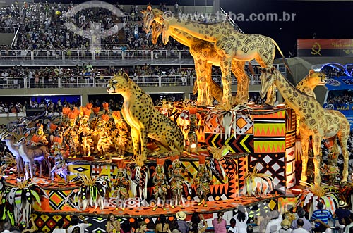  Subject: Parade of Unidos de Vila Isabel Samba School - Floats - Plot in 2012 - 