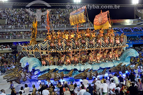  Subject: Parade of Unidos de Vila Isabel Samba School - Floats - Plot in 2012 - 
