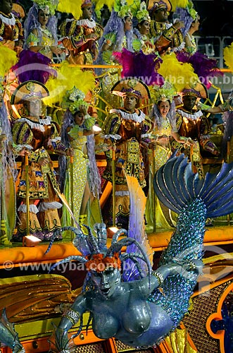  Subject: Parade of Academicos do Salgueiro Samba School - Floats - Plot in 2012 - White and Incarnate Cordel  / Place: Rio de Janeiro city - Rio de Janeiro state (RJ) - Brazil / Date: 02/2012 