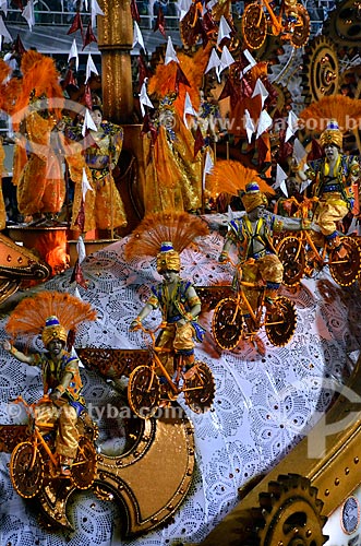  Subject: Parade of Academicos do Salgueiro Samba School - Floats - Plot in 2012 - White and Incarnate Cordel  / Place: Rio de Janeiro city - Rio de Janeiro state (RJ) - Brazil / Date: 02/2012 