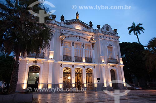  Subject: View of  the Alberto Maranhão Theatre in the historic city center / Place: Natal city - Rio Grande do Norte state (RN) - Brazil / Date: 03/2012 