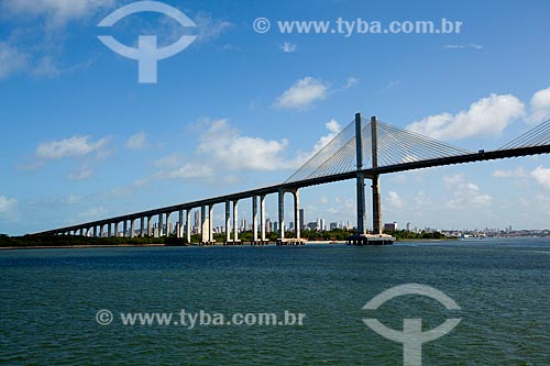  Subject: Bridge of All Newton Navarro that connects the north zone of Natal city to Redinha Beach  / Place: Natal city - Rio Grande do Norte state (RN) - Brazil / Date: 03/2012 