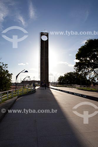  Subject: Marco Zero do Equador (Zero Mark Equator line) Monument / Place: Macapa city - Amapa state (AP) - Brazil / Date: 04/2012 